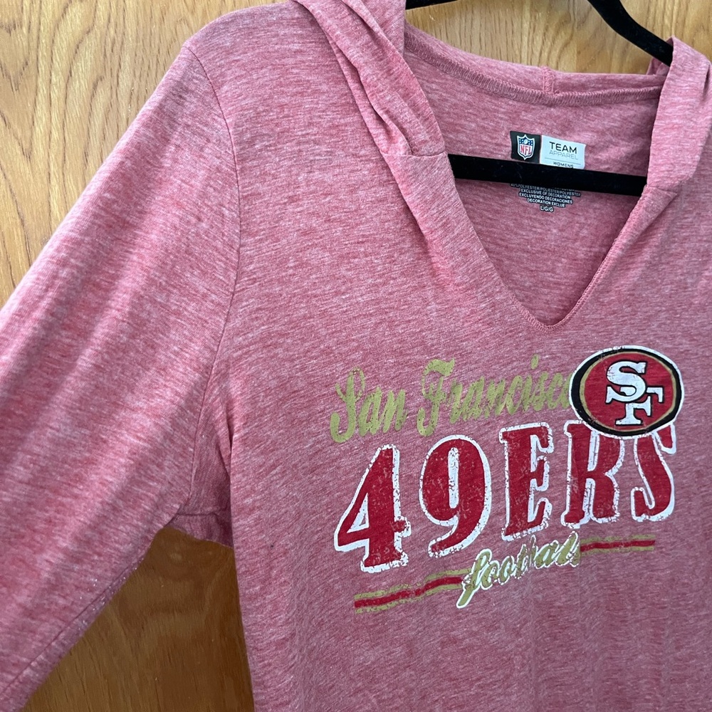 NFL lightweight Long Sleeve hoodie L - Picture 6 of 7